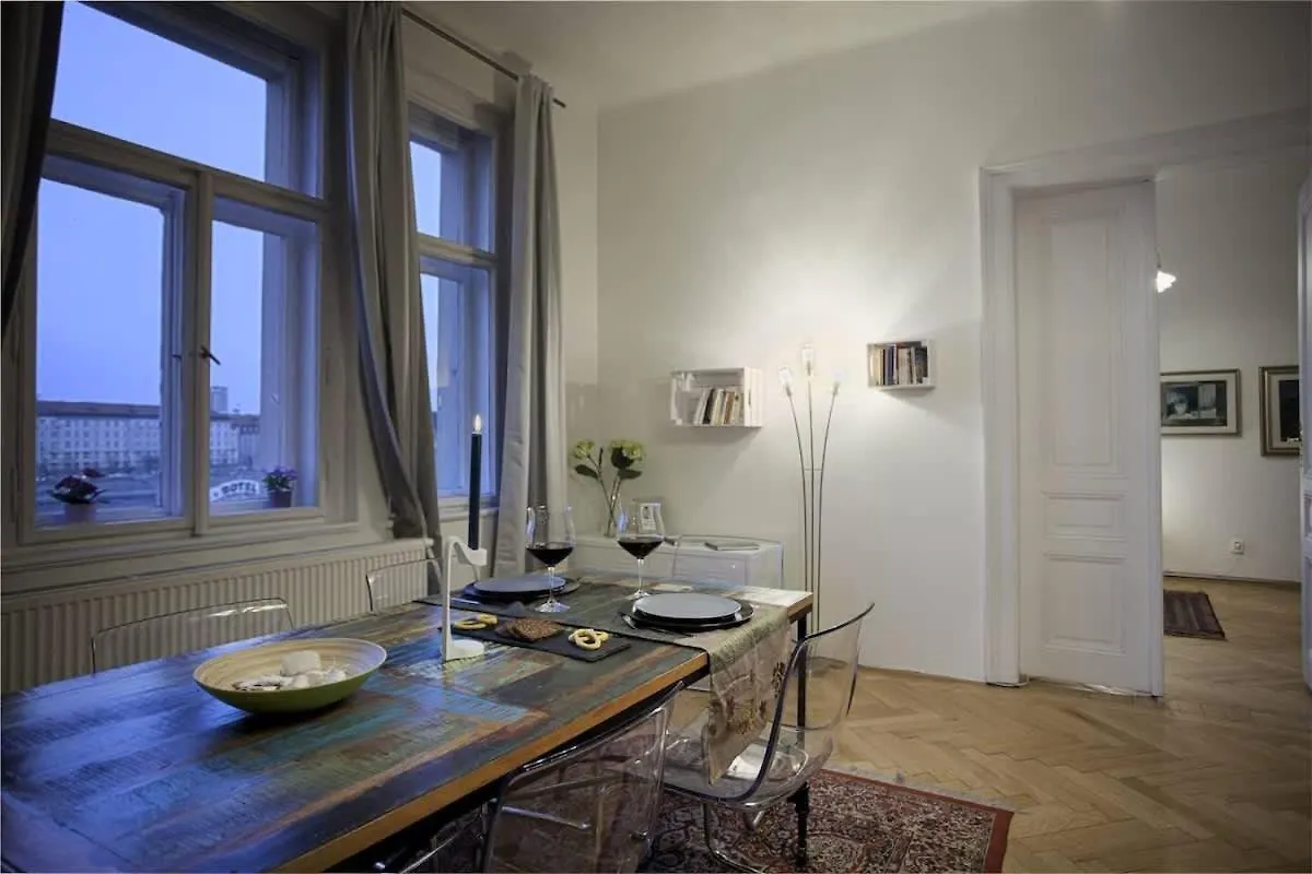 Stunning Riverview Apartment Prague Czech Republic
